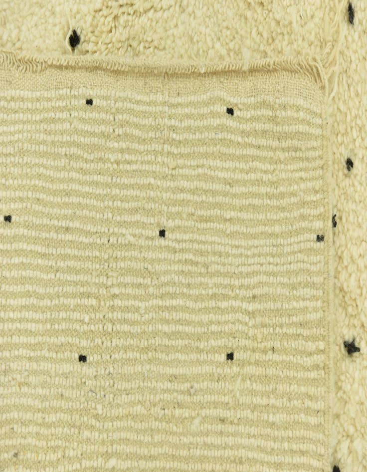 Detail image of 6' 6 x 9' 10  Hand Knotted Moroccan Wool Rug