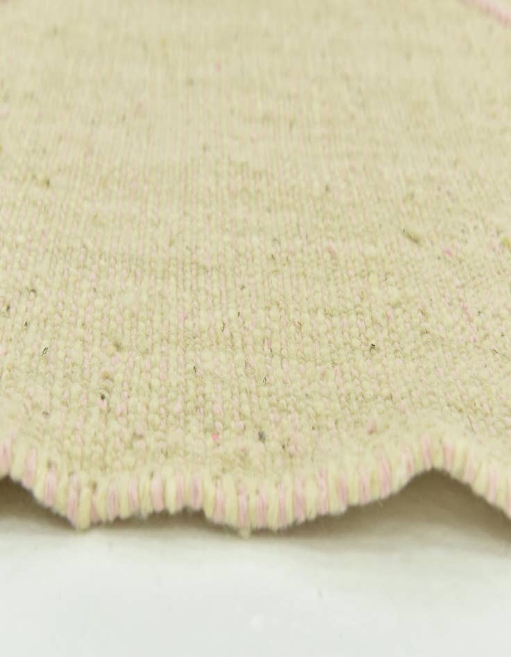 Detail image of 6' 6 x 9'  Hand Knotted Moroccan Wool Rug