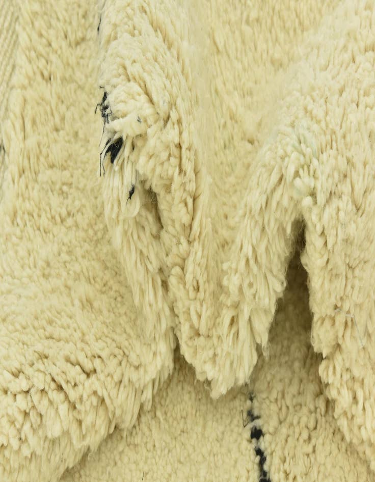 Detail image of 7' 3 x 10' 4  Hand Knotted Moroccan Wool Rug