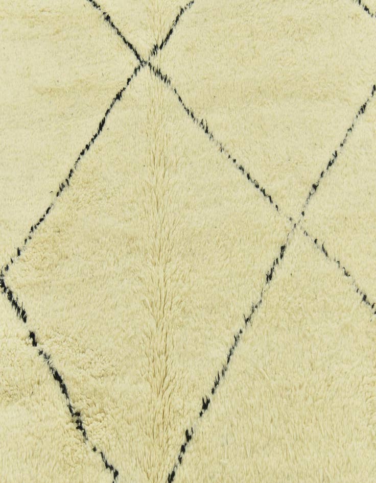 Detail image of 7' 3 x 10' 4  Hand Knotted Moroccan Wool Rug