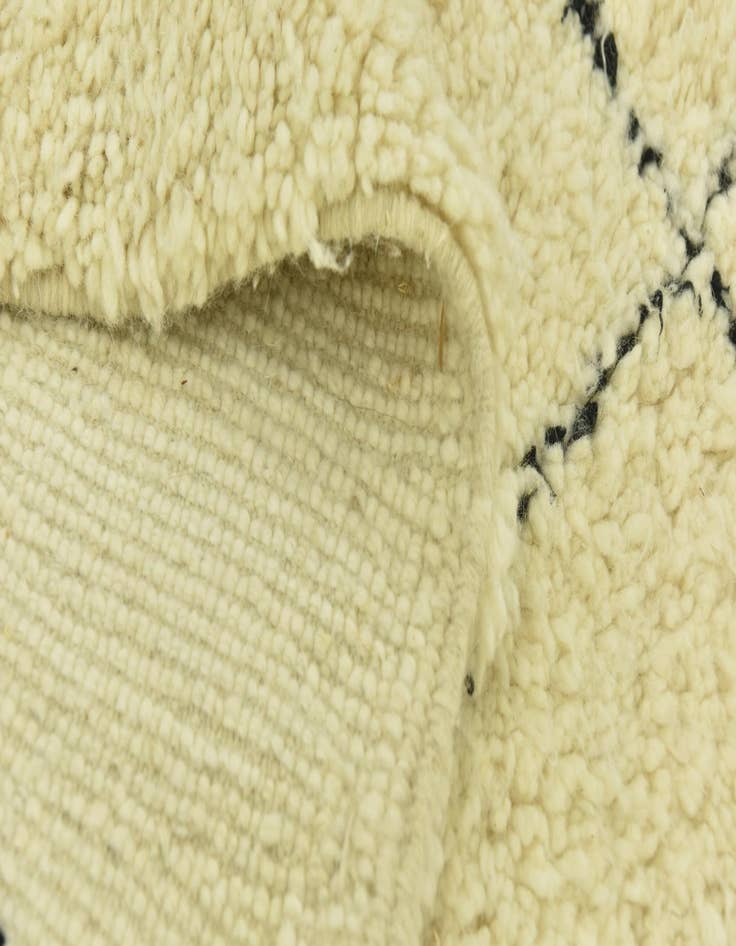 Detail image of 7' 3 x 10' 4  Hand Knotted Moroccan Wool Rug