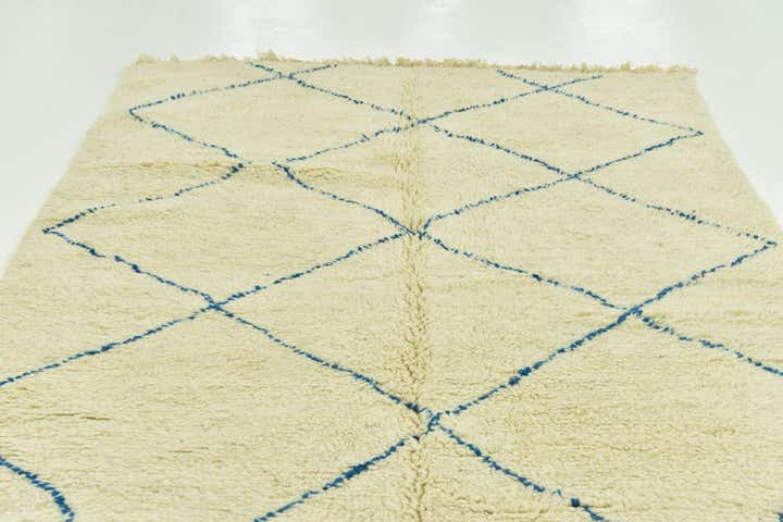 200cm x 310cm Noué main Marocain Tapis Laine