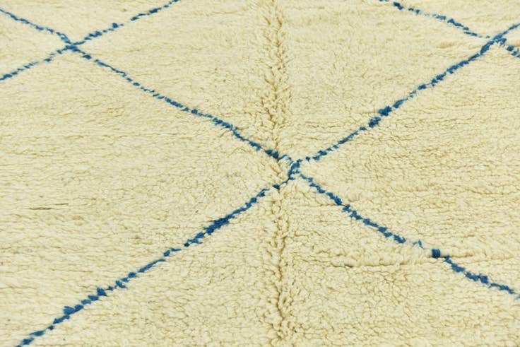 Vue détaillée : 200cm x 310cm Noué main Marocain Tapis Laine