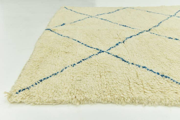 Vue détaillée : 200cm x 310cm Noué main Marocain Tapis Laine
