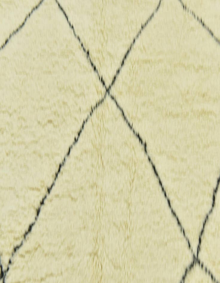 Detail image of 6' 8 x 10' 3  Hand Knotted Moroccan Wool Rug