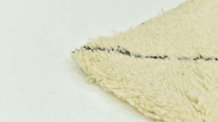 6' 7 x 10' Hand Knotted Moroccan Wool Rug