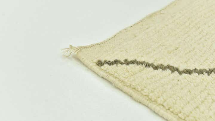 6' 5 x 9' 7 Hand Knotted Moroccan Wool Rug