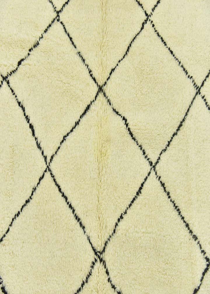 6' 10 x 10' Hand Knotted Moroccan Wool Rug