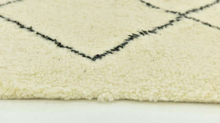 6' 10 x 10' Hand Knotted Moroccan Wool Rug