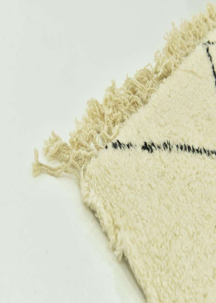 6' 10 x 10' Hand Knotted Moroccan Wool Rug