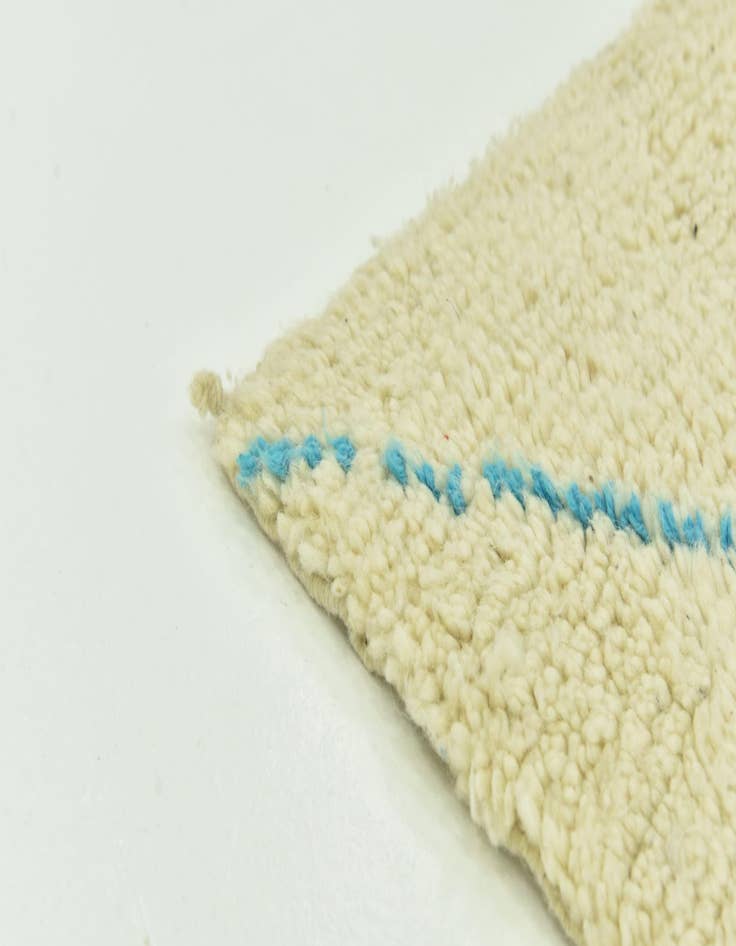 Detail image of 6' 5 x 9' 4  Hand Knotted Moroccan Wool Rug