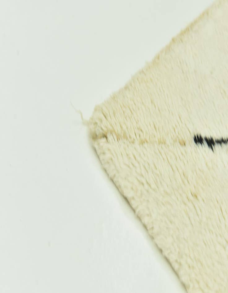 Detail image of 6' 6 x 9' 7  Hand Knotted Moroccan Wool Rug