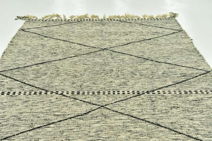 200cm x 390cm Handgeknüpft Marokkanisch Wolle Teppich