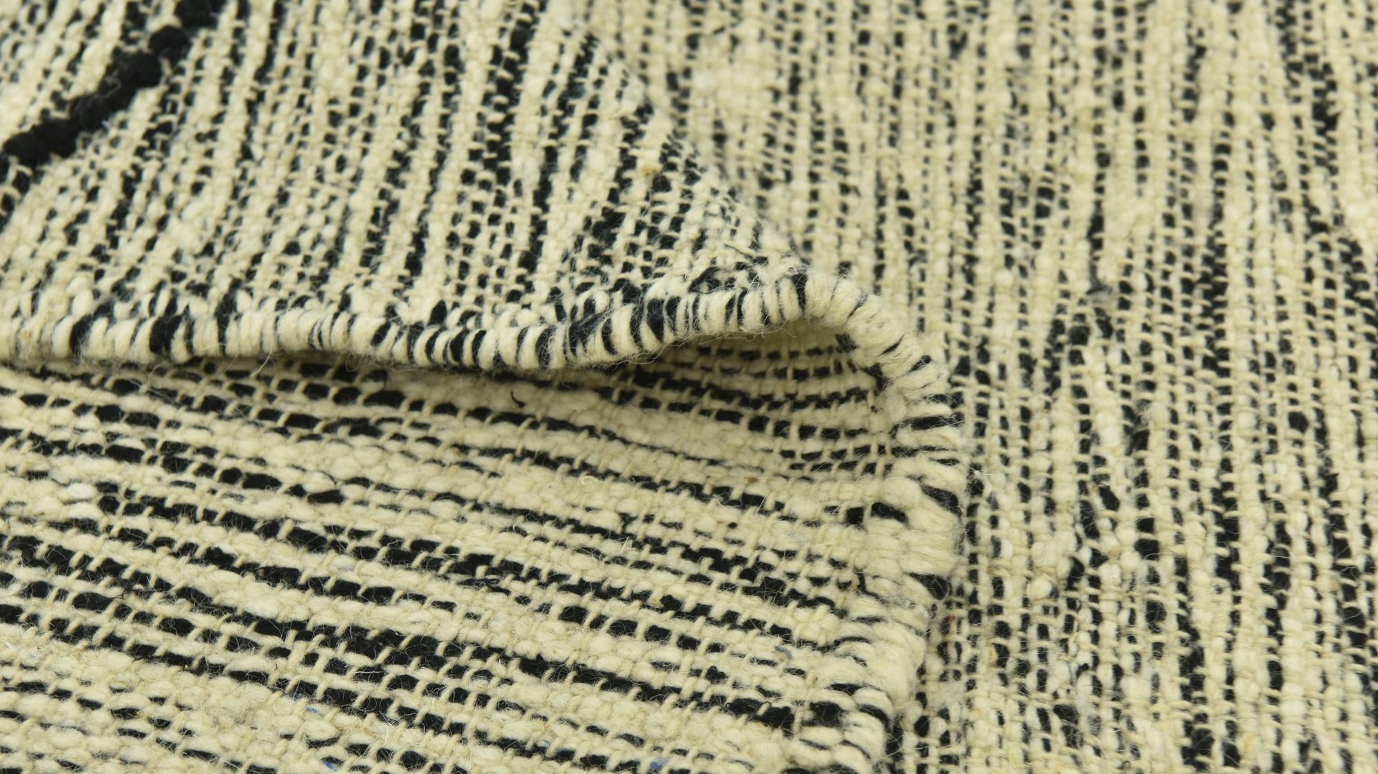 6' 7 x 12' 10 Hand Knotted Moroccan Wool Rug
