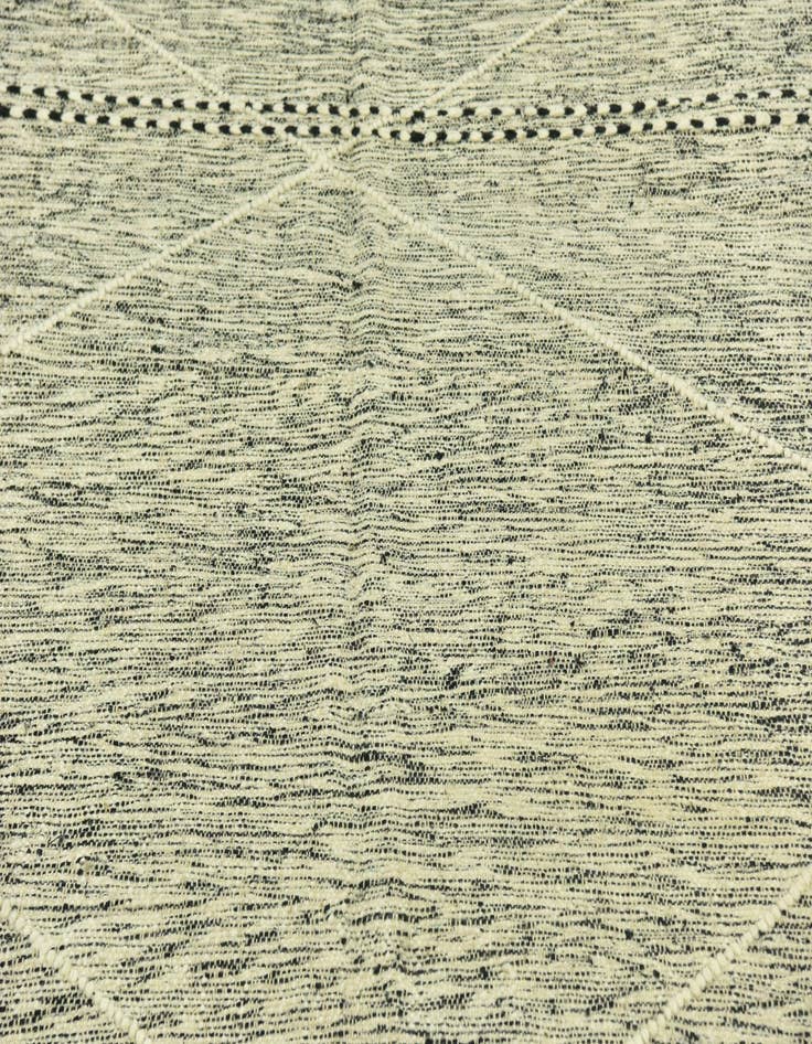 Detail image of 6' 8 x 12' 8  Hand Knotted Moroccan Wool Rug
