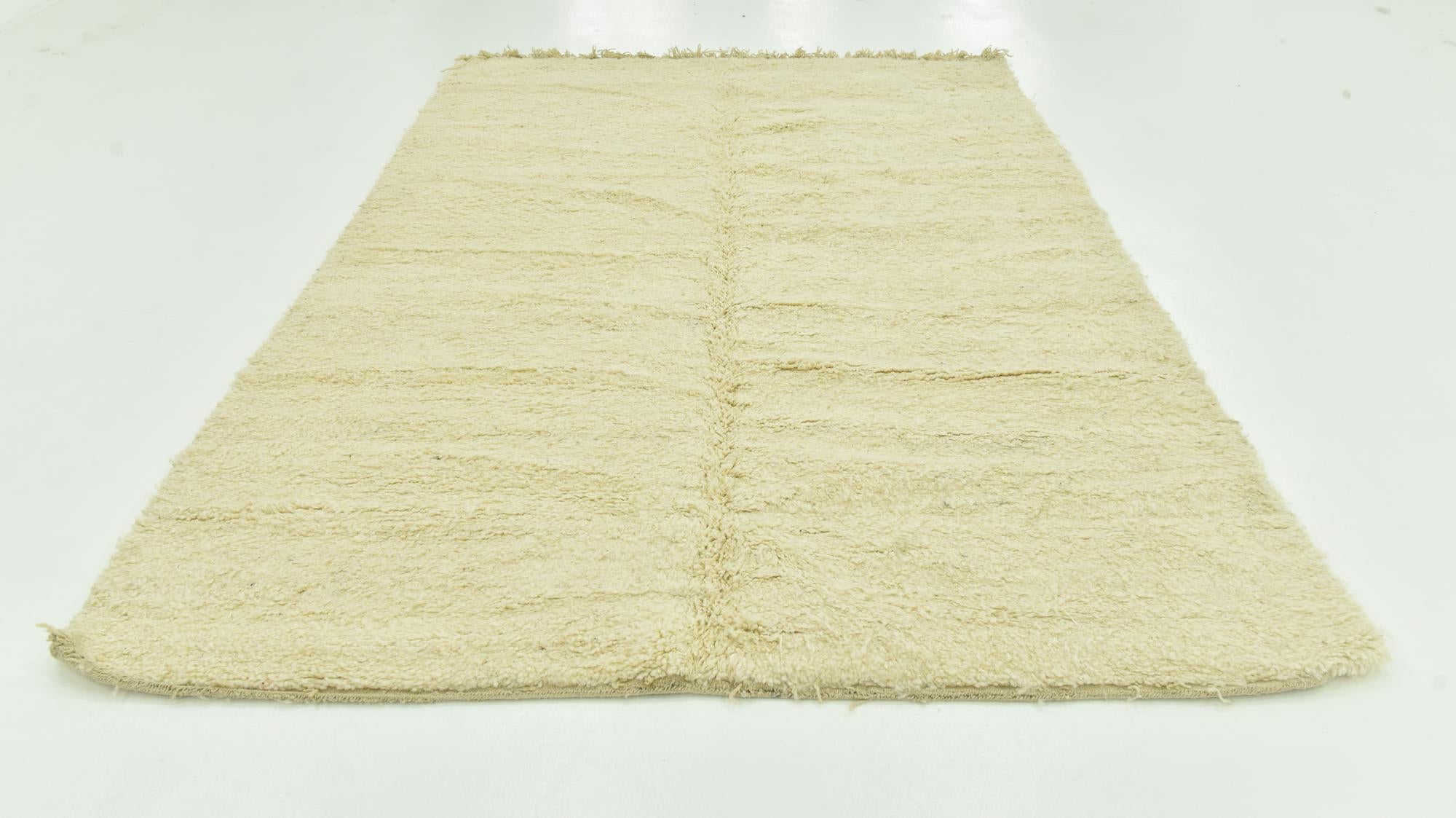 6' 8 x 9' 10 Hand Knotted Moroccan Wool Rug