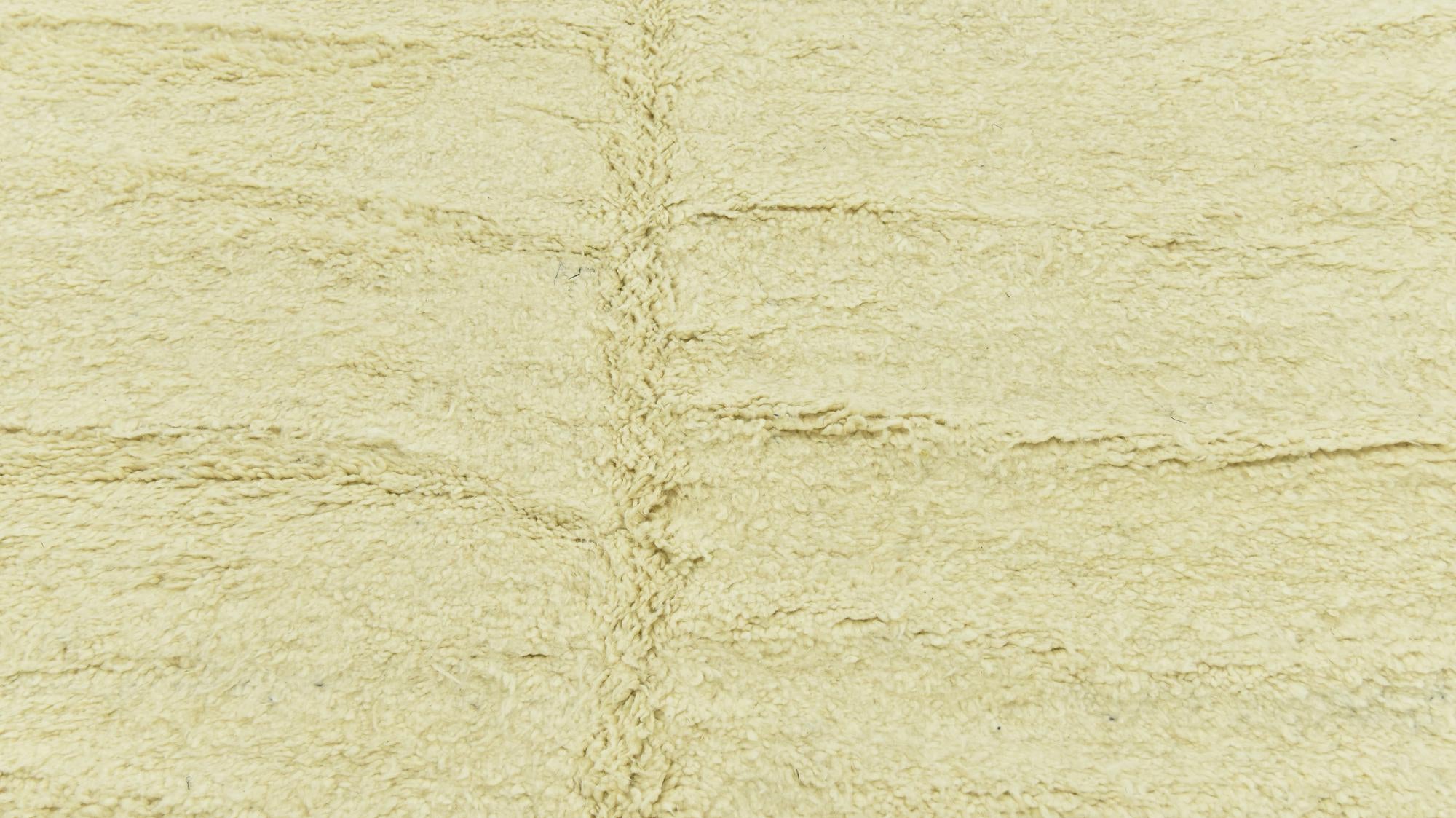 6' 8 x 9' 10 Hand Knotted Moroccan Wool Rug