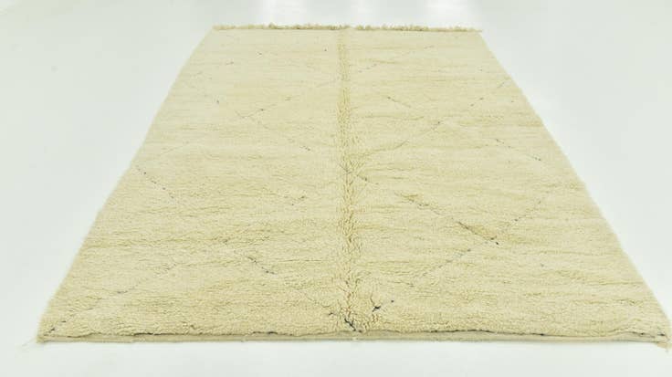 Detail image of 7' x 9' 7 Hand Knotted Moroccan Wool Rug