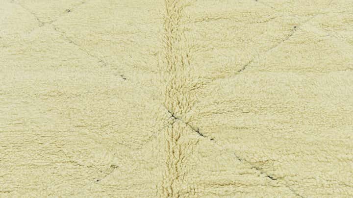 7' x 9' 7 Hand Knotted Moroccan Wool Rug
