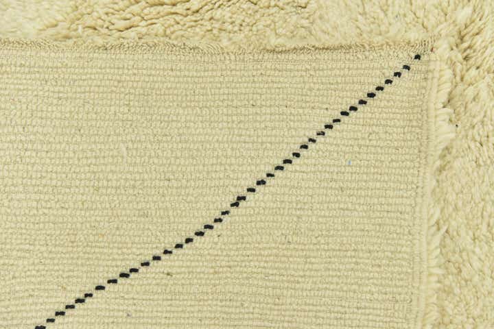 7' 1 x 9' 6 Hand Knotted Moroccan Wool Rug