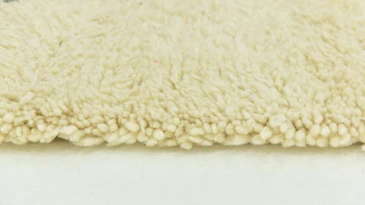 7' 1 x 9' 6 Hand Knotted Moroccan Wool Rug
