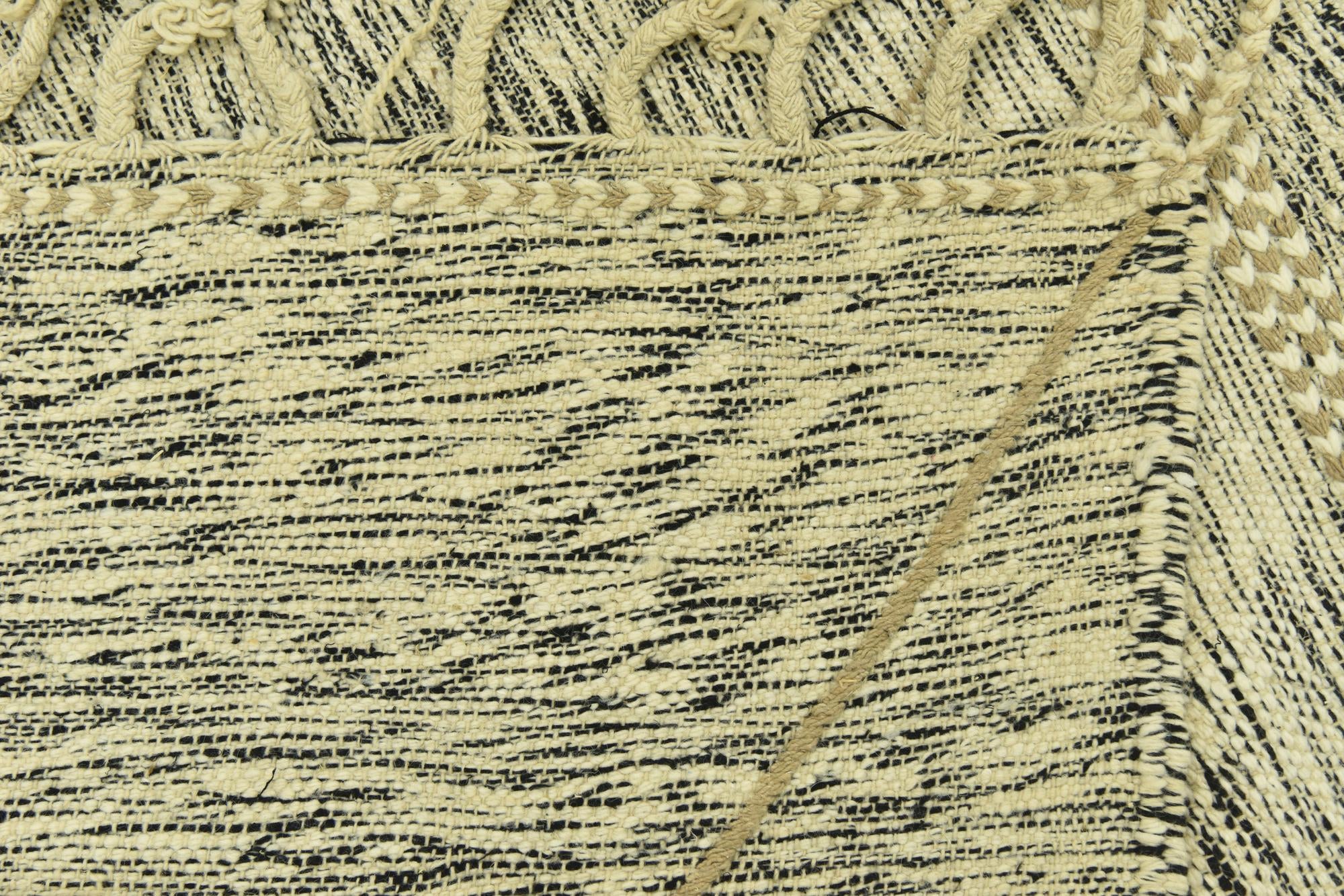 9' 5 x 12' 7 Hand Knotted Moroccan Wool Rug