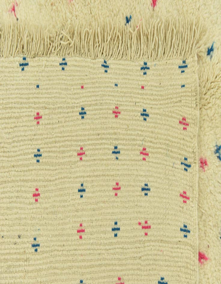 Detail image of 4' 10 x 6' 7  Hand Knotted Moroccan Wool Rug