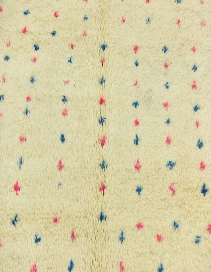 Detail image of 4' 10 x 6' 7  Hand Knotted Moroccan Wool Rug