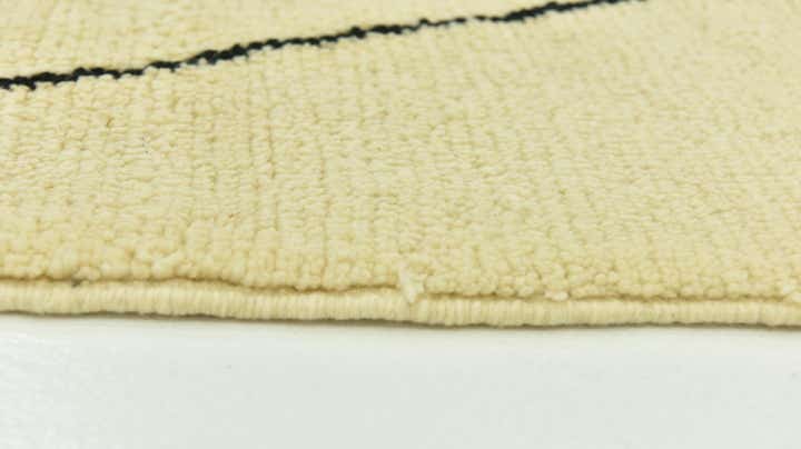 5' 3 x 7' 9 Hand Knotted Moroccan Wool Rug