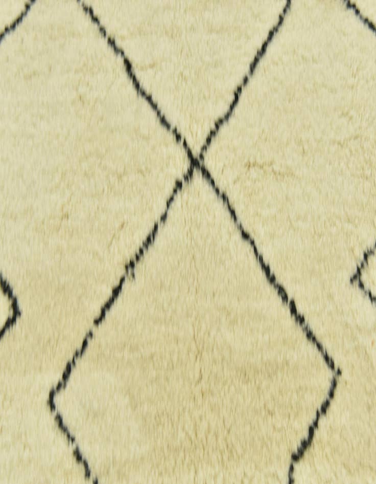 Detail image of 5' 1 x 7' 7  Hand Knotted Moroccan Wool Rug