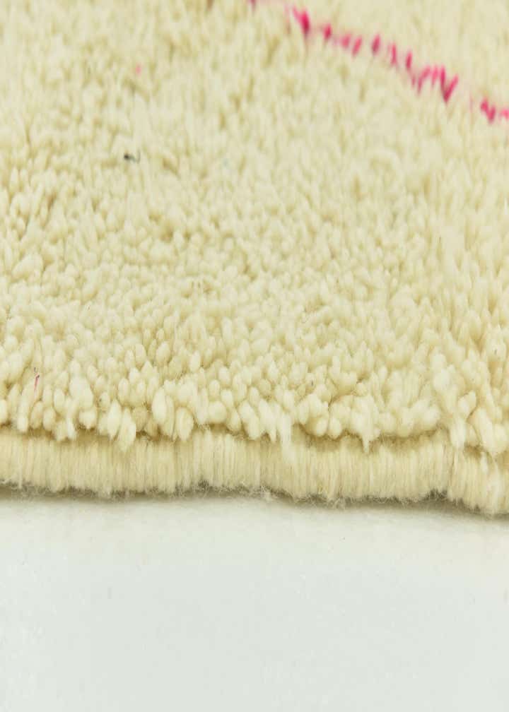4' 10 x 8' Hand Knotted Moroccan Wool Rug