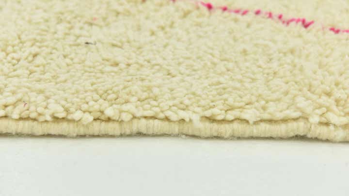 4' 10 x 8' Hand Knotted Moroccan Wool Rug