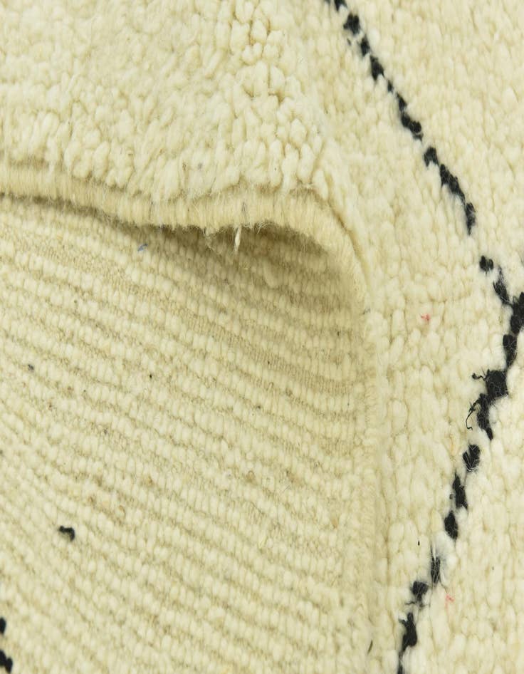 Detail image of 5' 4 x 8'  Hand Knotted Moroccan Wool Rug