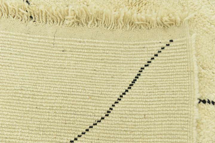 5' 6 x 7' 8 Hand Knotted Moroccan Wool Rug