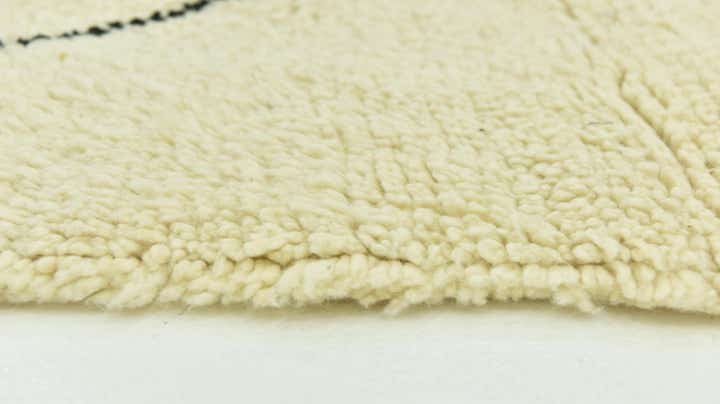 5' 6 x 7' 8 Hand Knotted Moroccan Wool Rug