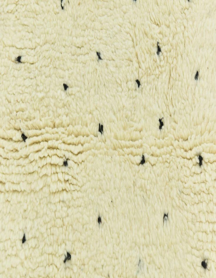 Detail image of 3' 6 x 4' 7 Hand Knotted Moroccan Wool Rug