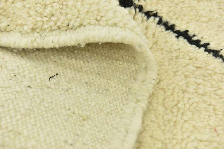 3' 5 x 4' 9 Hand Knotted Moroccan Wool Rug