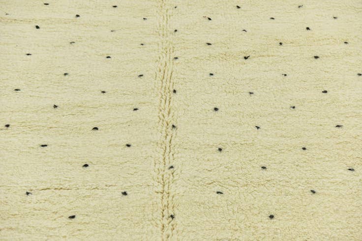 Detail image of 6' 10 x 10' 2 Hand Knotted Moroccan Wool Rug