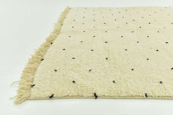 6' 10 x 10' 2 Hand Knotted Moroccan Wool Rug