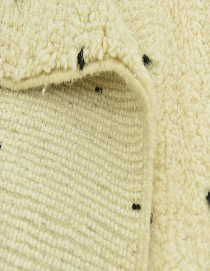 Detail image of 6' 10 x 10' 2  Hand Knotted Moroccan Wool Rug