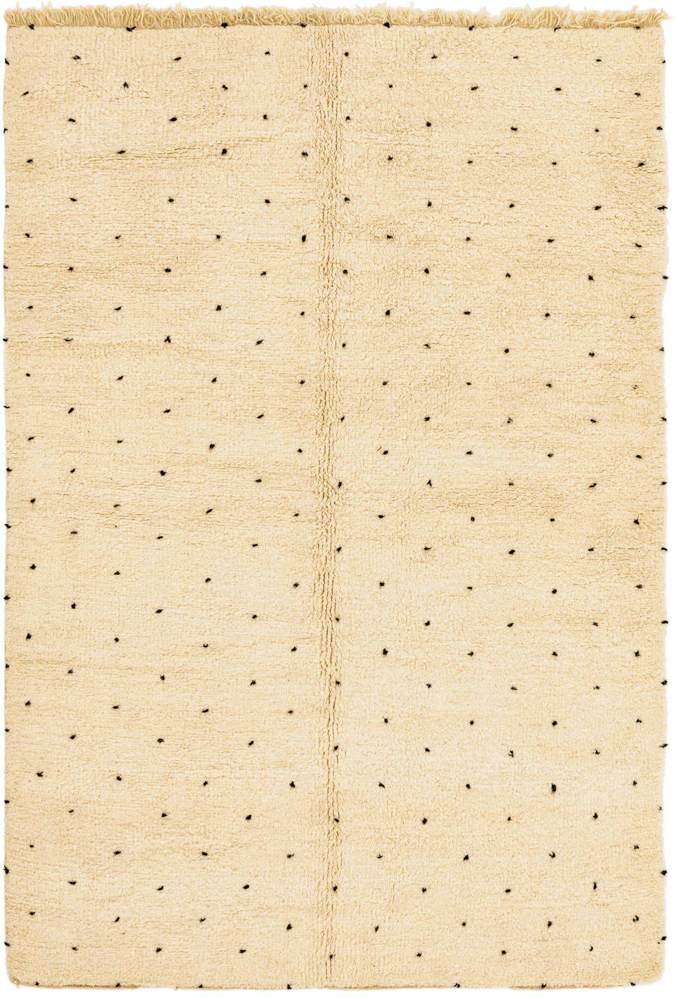 6' 10 x 10' 2 Hand Knotted Moroccan Wool Rug