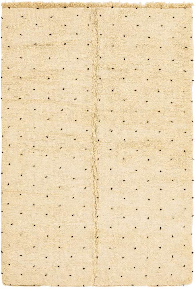 6' 10 x 10' 2 Hand Knotted Moroccan Wool Rug