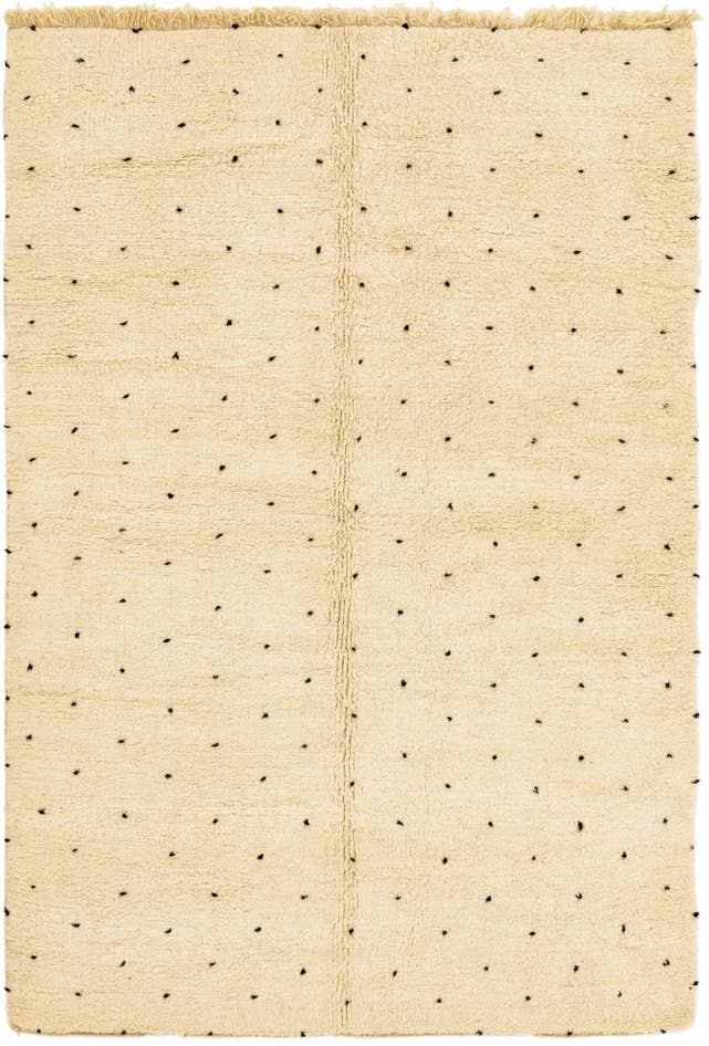 Detail image of 6' 10 x 10' 2 Hand Knotted Moroccan Wool Rug