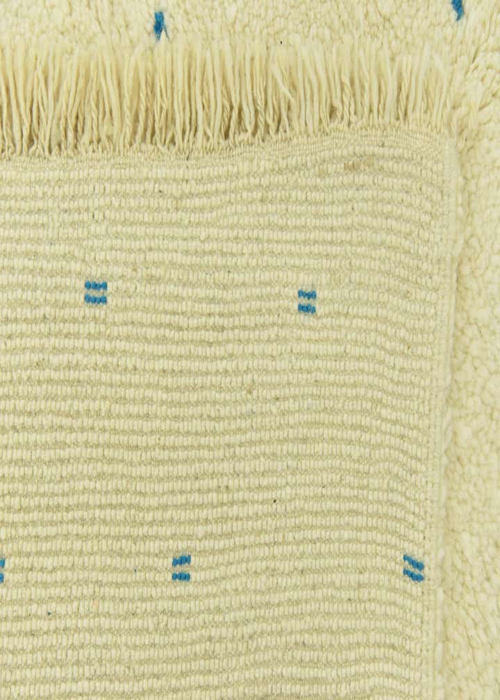 5' 4 x 8' 4 Hand Knotted Moroccan Wool Rug