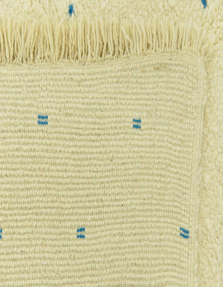 Detail image of 5' 4 x 8' 4  Hand Knotted Moroccan Wool Rug