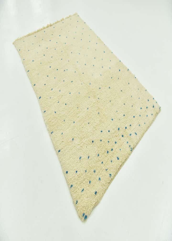 5' 4 x 8' 4 Hand Knotted Moroccan Wool Rug