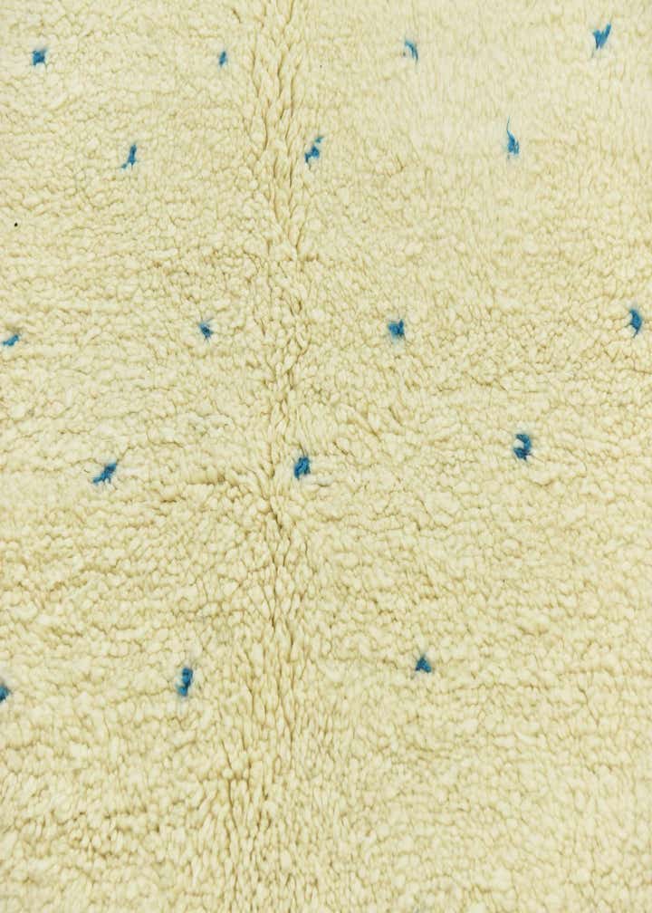 5' 4 x 8' 4 Hand Knotted Moroccan Wool Rug