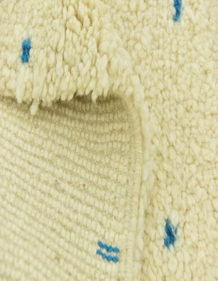 Detail image of 5' 4 x 8' 4  Hand Knotted Moroccan Wool Rug