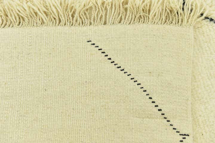 6' 4 x 10' Hand Knotted Moroccan Wool Rug