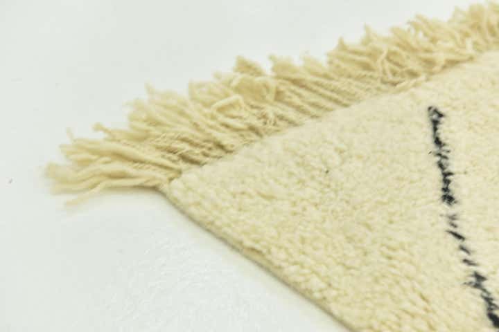 6' 4 x 10' Hand Knotted Moroccan Wool Rug